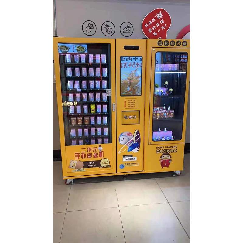 vending machine elevator pick up with box